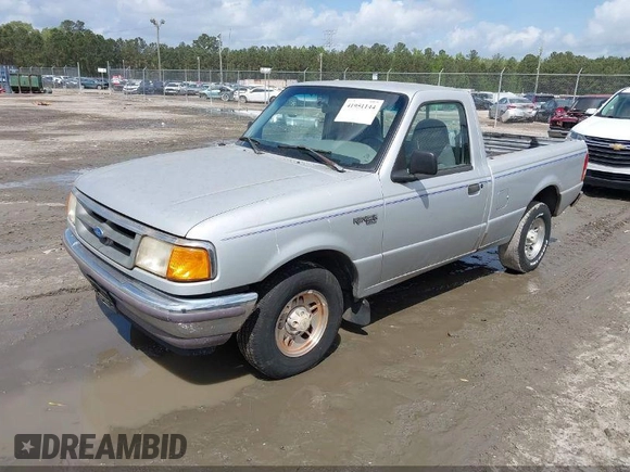 1997 Ford Ranger XLT with VIN 1FTCR10A9VUC47955, listed as a IAAI auction lot 42144050 with 213,615 mi miles and . Bid and sale history available at DreamBid. Image 2.
