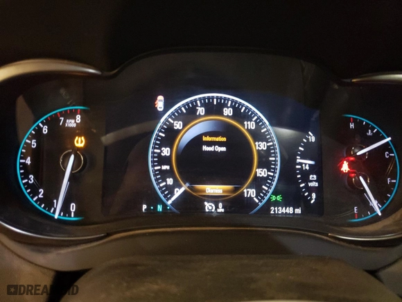 2016 Buick LaCrosse with VIN 1G4GA5G36GF241833, listed as a Copart auction lot 46868515 with 213,448 mi miles and Salvage Title. Bid and sale history available at carsss.com. Image 9.