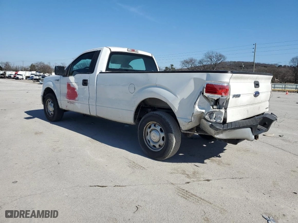 2014 Ford F-150 XL with VIN 1FTNF1CF4EKD47353, listed as a Copart auction lot 43651465 with 230,819 mi miles and Salvage Title. Bid and sale history available at carsss.com. Image 2.