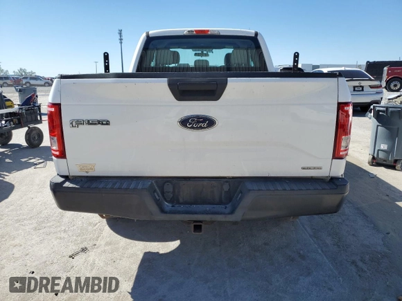 2015 Ford F-150 XL with VIN 1FTEX1CF5FKE34886, listed as a Copart auction lot 47981875 with 341,002 mi miles and Salvage Title. Bid and sale history available at carsss.com. Image 6.