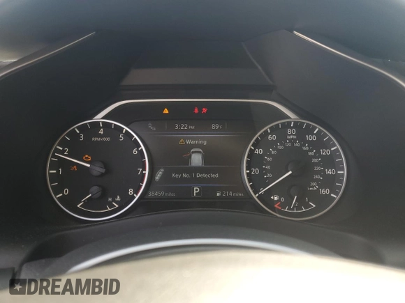 2020 Nissan Murano SL z VIN 5N1AZ2CS4LN170349, wystawiony jako Copart lot #51171825 z przebiegiem 38 459 mil mil oraz Szkoda całkowita • Salvage title. Historia ofert i sprzedaży dostępna na DreamBid. Obrazek 9.