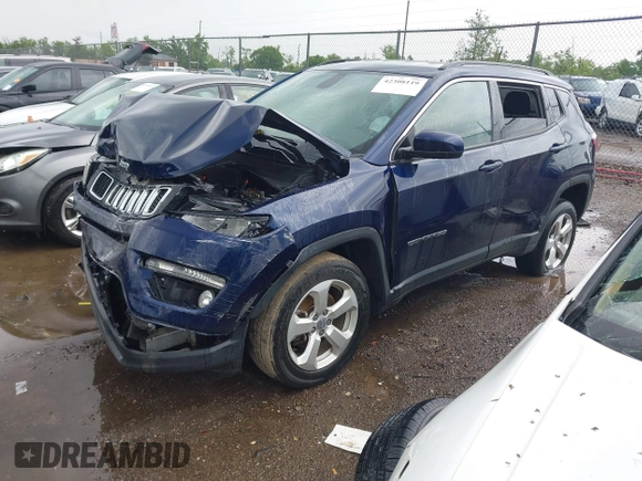 2018 Jeep Compass Latitude с VIN 3C4NJDBB9JT480133, выставлен на аукционе IAAI как лот 42308119 с пробегом 97 238 миль миль и . История ставок и продаж доступна на DreamBid. Изображение 17.