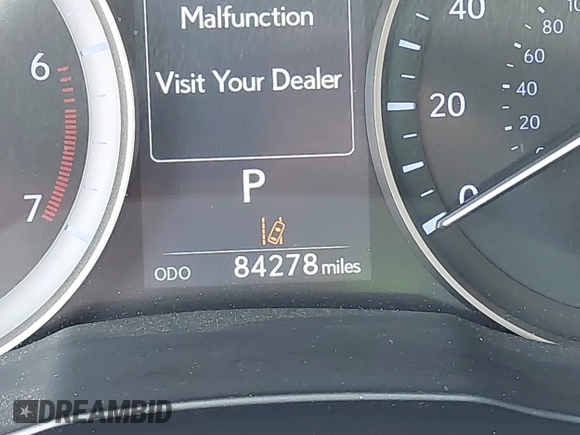 2016 Lexus ES with VIN JTHBK1GGXG2242903, listed as a IAAI auction lot 41911044 with 84,278 mi miles. Bid and sale history available at carsss.com. Image 16.