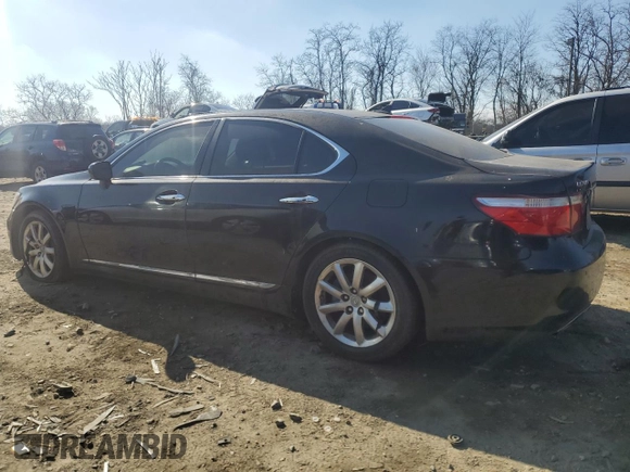 2008 Lexus LS 460 with VIN JTHBL46F585054930, listed as a Copart auction lot 47011615 with Not Provided miles and Clean Title. Bid and sale history available at DreamBid. Image 2.