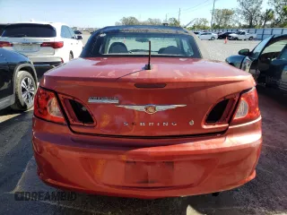 2008 Chrysler Sebring LX with VIN 1C3LC45K58N122040, listed as a Copart auction lot 82375204 with 135,105 mi miles and Non Repairable. Bid and sale history available at carsss.com. Image 6.