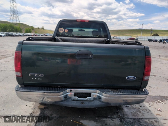 2003 Ford F-150 XL with VIN 2FTRX172X3CA58789, listed as a Copart auction lot 57986695 with 160,124 mi miles and Salvage title. Bid and sale history available at DreamBid. Image 6.