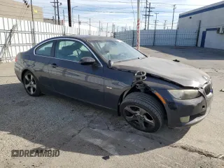 2007 BMW 3 Series 328xi with VIN WBAWC33557PD07501, listed as a Copart auction lot 42783295 with 139,389 mi miles and Salvage Title. Bid and sale history available at DreamBid. Image 4.