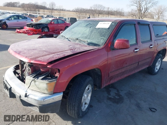 2010 GMC Canyon SLE1 with VIN 1GTDSCD91A8147601, listed as a IAAI auction lot 41700120 with 125,678 mi miles. Bid and sale history available at carsss.com. Image 2.