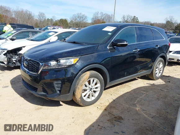 2019 Kia Sorento LX with VIN 5XYPG4A36KG538256, listed as a IAAI auction lot 41601031 with 1 mi miles. Bid and sale history available at carsss.com. Image 17.