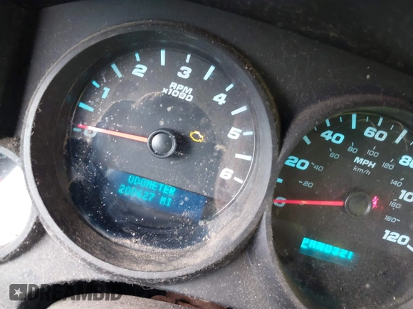 2013 Chevrolet Silverado 1500 LS with VIN 3GCPKREA2DG301949, listed as a IAAI auction lot 41532183 with 200,627 mi miles and . Bid and sale history available at DreamBid. Image 7.