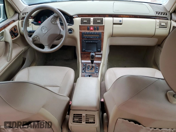 2002 Mercedes-Benz E-Class with VIN WDBJF65J92B404315, listed as a Copart auction lot 75481094 with 87,383 mi miles and Salvage Title. Bid and sale history available at carsss.com. Image 8.