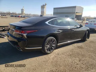 2018 Lexus LS with VIN JTHC51FF9J5003997, listed as a Copart auction lot 47572823 with 73,635 mi miles. Bid and sale history available at carsss.com. Image 3.