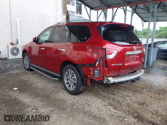2016 Nissan Pathfinder SL with VIN 5N1AR2MM0GC605398, listed as a IAAI auction lot 42230834 with 88,163 mi miles and . Bid and sale history available at DreamBid. Image 3.
