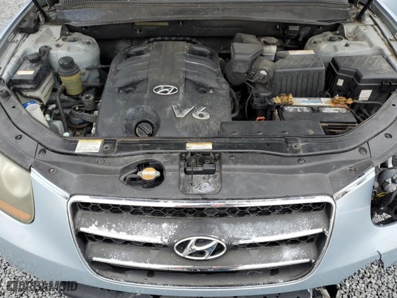 2008 Hyundai Santa Fe SE with VIN 5NMSH13E28H141520, listed as a Copart auction lot 45492965 with 192,008 mi miles and Salvage Title. Bid and sale history available at carsss.com. Image 12.