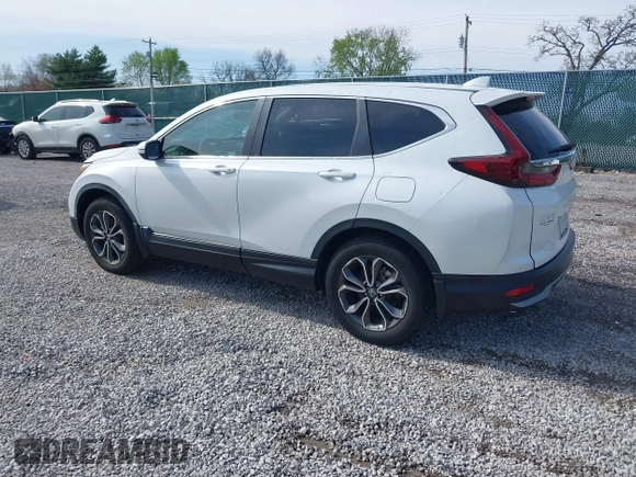 2020 Honda CR-V EX with VIN 2HKRW2H58LH680318, listed as a IAAI auction lot 41918024 with 23,380 mi miles. Bid and sale history available at carsss.com. Image 3.