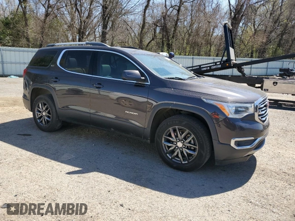 2017 GMC Acadia SLT with VIN 1GKKNMLS8HZ156183, listed as a Copart auction lot 48908065 with 261,438 mi miles and Salvage Title. Bid and sale history available at carsss.com. Image 4.