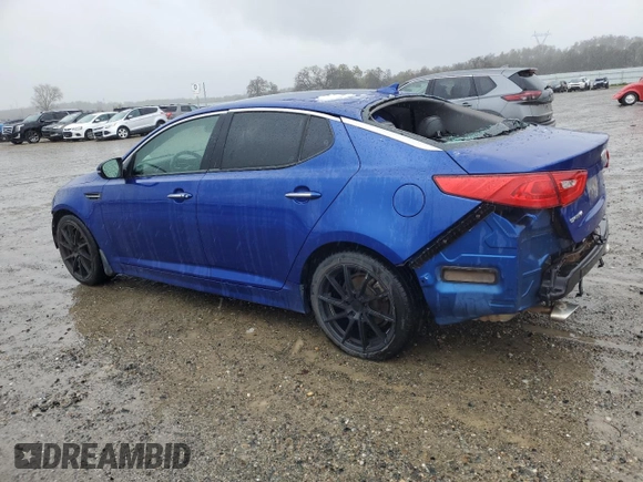 2014 Kia Optima SX with VIN 5XXGR4A71EG270626, listed as a Copart auction lot 49350075 with 199,063 mi miles and Salvage title. Bid and sale history available at DreamBid. Image 2.