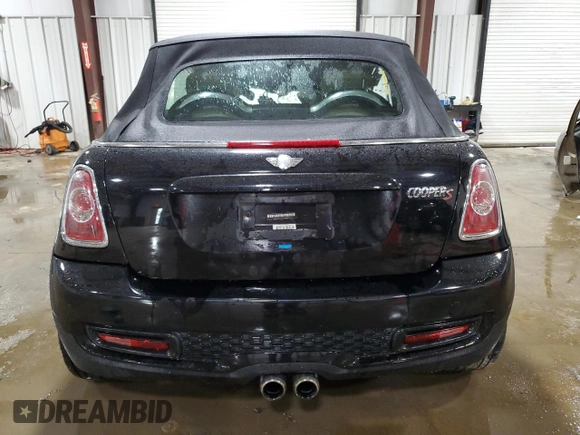 2013 MINI Convertible S with VIN WMWZP3C51DT297891, listed as a Copart auction lot 56745065 with 101,292 mi miles and Salvage title. Bid and sale history available at DreamBid. Image 6.