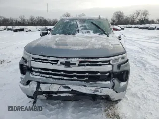 2024 Chevrolet Silverado 1500 LTZ with VIN 1GCUDGEL1RZ104894, listed as a Copart auction lot 41590095 with 33,551 mi miles and Salvage Title. Bid and sale history available at DreamBid. Image 5.