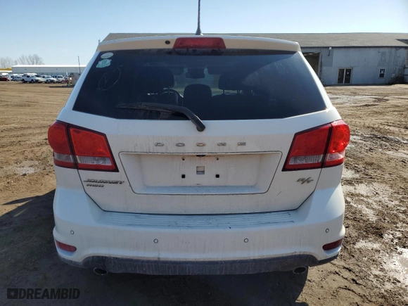 2015 Dodge Journey R/T with VIN 3C4PDDEG8FT580786, listed as a Copart auction lot 50152025 with 140,886 mi miles and Clean Title. Bid and sale history available at carsss.com. Image 6.