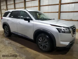 2023 Nissan Pathfinder S with VIN 5N1DR3AA6PC246670, listed as a Copart auction lot 44020925 with 50,437 mi miles and Clean Title. Bid and sale history available at carsss.com. Image 4.