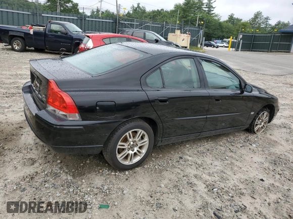 2006 Volvo S60 2.5L Turbo with VIN YV1RH592262535999, listed as a Copart auction lot 67181004 with 128,568 mi miles and Salvage Title. Bid and sale history available at carsss.com. Image 3.