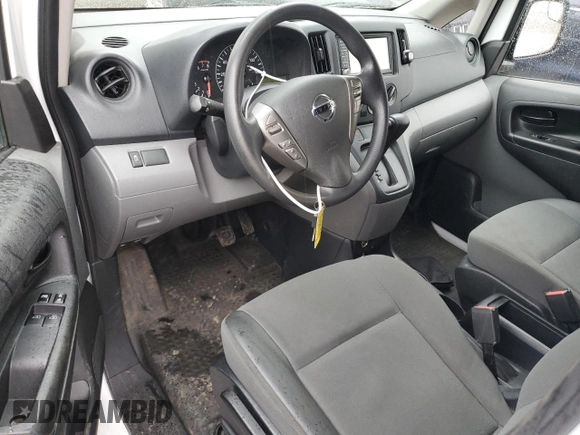 2021 Nissan NV200 SV with VIN 3N6CM0KN9MK708429, listed as a Copart auction lot 56172235 with 56,289 mi miles and Salvage title. Bid and sale history available at DreamBid. Image 8.