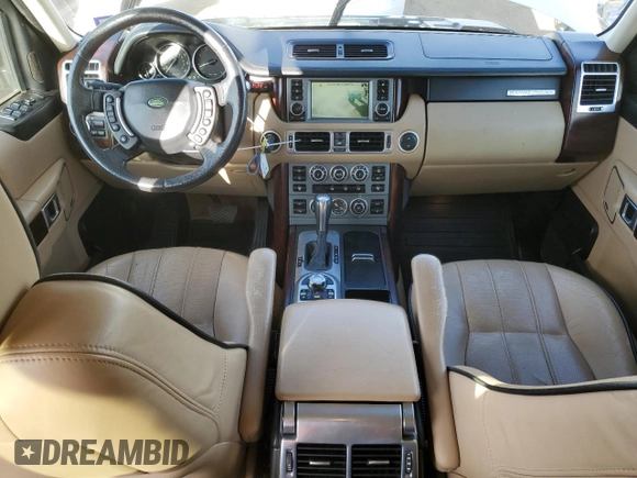 2008 Land Rover Range Rover HSE with VIN SALMF154X8A267890, listed as a Copart auction lot 46231585 with 186,558 mi miles and Clean Title. Bid and sale history available at DreamBid. Image 8.