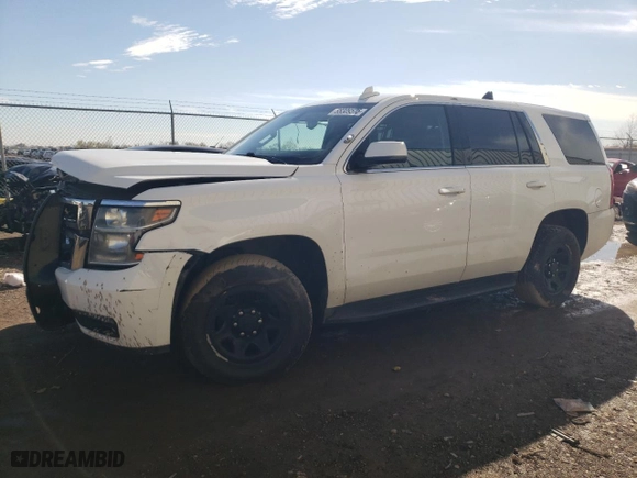 2019 Chevrolet Tahoe Commercial with VIN 1GNLCDEC3KR358889, listed as a Copart auction lot 88309575 with 93,238 mi miles and Salvage Title. Bid and sale history available at carsss.com. Image 1.
