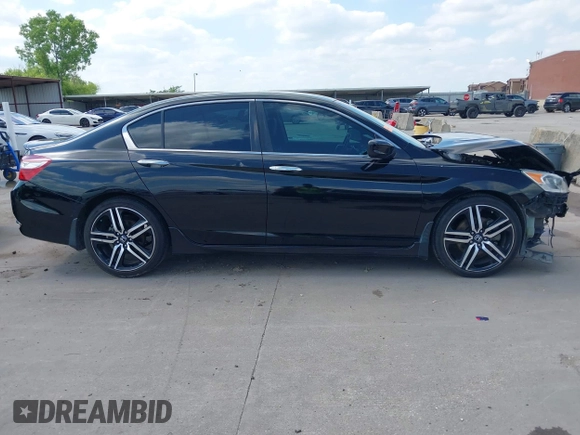 2016 Honda Accord Sport with VIN 1HGCR2F59GA060740, listed as a IAAI auction lot 42200371 with 140,679 mi miles and . Bid and sale history available at DreamBid. Image 14.