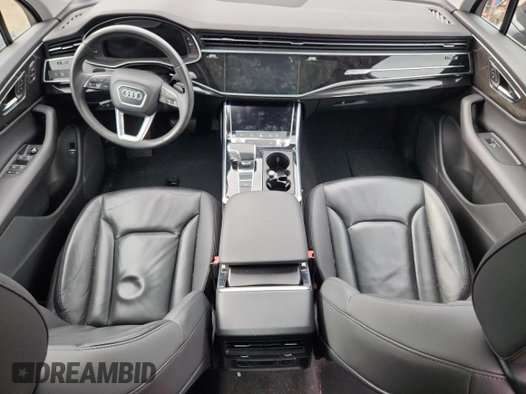 2021 Audi Q7 Premium with VIN WA1AJAF72MD015202, listed as a Copart auction lot 63579785 with 26,564 mi miles and Salvage title. Bid and sale history available at DreamBid. Image 8.