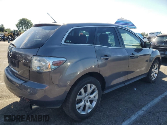 2007 Mazda CX-7 Sport with VIN JM3ER29L570144214, listed as a Copart auction lot 75316484 with 130,602 mi miles and Clean Title. Bid and sale history available at carsss.com. Image 3.