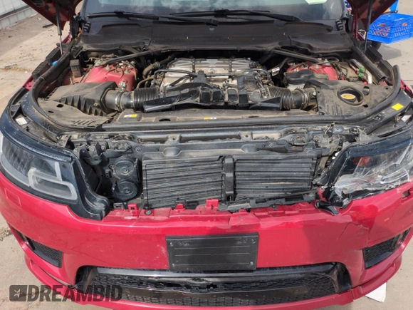 2019 Land Rover Range Rover Sport Dynamic with VIN SALWR2RE9KA847731, listed as a Copart auction lot 51964515 with 46,434 mi miles and Salvage title. Bid and sale history available at DreamBid. Image 12.