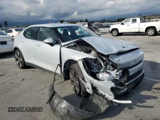 2024 Polestar 2 with VIN YSMFD3KA2RL238020, listed as a Copart auction lot 51341825 with 7,565 mi miles and Salvage Title. Bid and sale history available at carsss.com. Image 4.