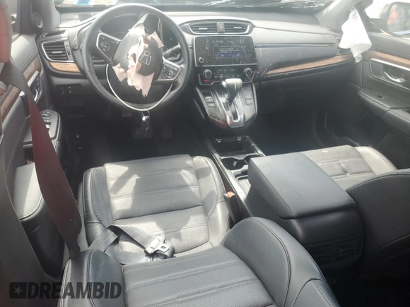 2021 Honda CR-V EX-L with VIN 2HKRW2H8XMH658171, listed as a Copart auction lot 62904405 with 35,656 mi miles and Salvage title. Bid and sale history available at DreamBid. Image 8.