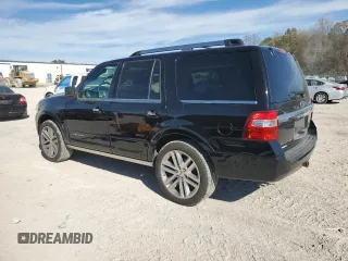 2017 Ford Expedition Platinum with VIN 1FMJU1MT8HEA80645, listed as a Copart auction lot 80705674 with 114,867 mi miles and Clean title. Bid and sale history available at DreamBid. Image 2.