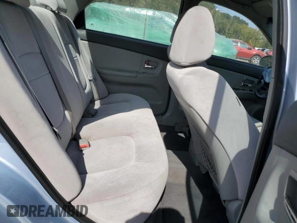 2008 Kia Spectra EX with VIN KNAFE122485516924, listed as a Copart auction lot 74255984 with 196,207 mi miles and Salvage Title. Bid and sale history available at carsss.com. Image 10.