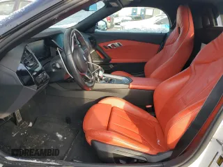2020 BMW Z4 sDrive30i with VIN WBAHF3C05LWW81673, listed as a Copart auction lot 42257155 with 42,391 mi miles and Salvage Title. Bid and sale history available at carsss.com. Image 7.