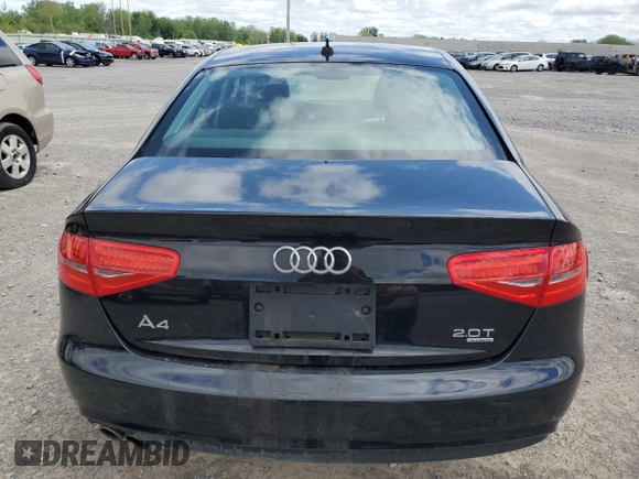 2013 Audi A4 Premium with VIN WAUBFAFL6DN024923, listed as a Copart auction lot 58710445 with 113,299 mi miles and Non repairable. Bid and sale history available at DreamBid. Image 6.