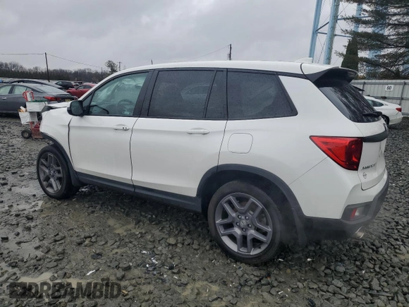 2023 Honda Passport EX-L z VIN 5FNYF8H59PB041173, wystawiony jako Copart lot #48941105 z przebiegiem 24 973 mil mil oraz Szkoda całkowita • Salvage title. Historia ofert i sprzedaży dostępna na DreamBid. Obrazek 2.