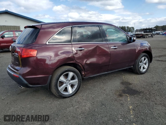 2011 Acura MDX Tech Pkg with VIN 2HNYD2H61BH505100, listed as a Copart auction lot 52603055 with 146,704 mi miles and Clean Title. Bid and sale history available at carsss.com. Image 3.