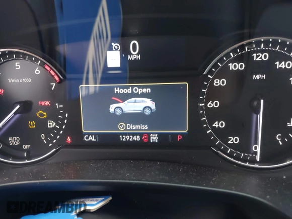 2019 Cadillac XT4 AWD Sport with VIN 1GYFZFR44KF146971, listed as a IAAI auction lot 41663031 with 129,248 mi miles and . Bid and sale history available at DreamBid. Image 7.