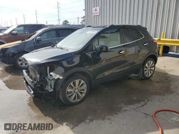 2020 Buick Encore Preferred with VIN KL4CJASB9LB055919, listed as a Copart auction lot 41876995 with 50,501 mi miles and Salvage Title. Bid and sale history available at DreamBid. Image 1.