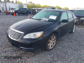 2014 Chrysler 200 LX with VIN 1C3CCBAB9EN212572, listed as a IAAI auction lot 41917356 with 194,755 mi miles. Bid and sale history available at carsss.com. Image 2.