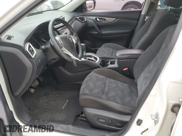 2016 Nissan Rogue SV with VIN KNMAT2MVXGP629263, listed as a Copart auction lot 54783115 with 136,322 mi miles and Clean Title. Bid and sale history available at carsss.com. Image 7.