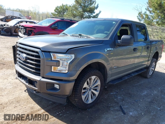 2017 Ford F-150 XL with VIN 1FTEW1EP4HKD67774, listed as a IAAI auction lot 42231049 with 139,222 mi miles and . Bid and sale history available at DreamBid. Image 19.