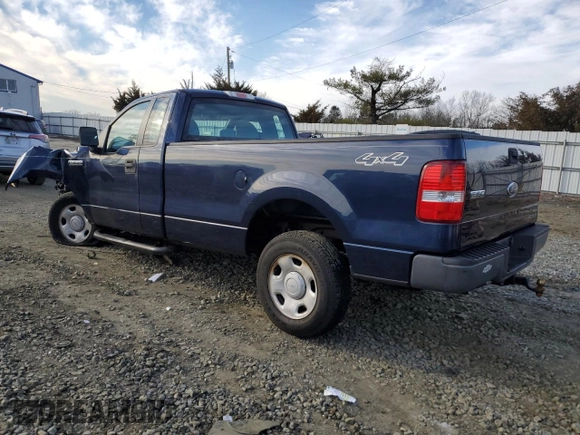 2005 Ford F-150 XL with VIN 1FTRF14W55NC03700, listed as a Copart auction lot 46025055 with 58,954 mi miles and Salvage Title. Bid and sale history available at carsss.com. Image 2.