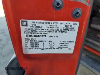 2002 Chevrolet Avalanche z VIN 3GNEC13T02G267332, wystawiony jako Copart lot #41855985 z przebiegiem Nie podano mil oraz Szkoda całkowita • Salvage title. Historia ofert i sprzedaży dostępna na DreamBid. Obrazek 14.