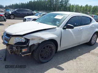 2014 Dodge Avenger SE with VIN 1C3CDZAB0EN219318, listed as a IAAI auction lot 42479311 with 209,224 mi miles and . Bid and sale history available at DreamBid. Image 2.