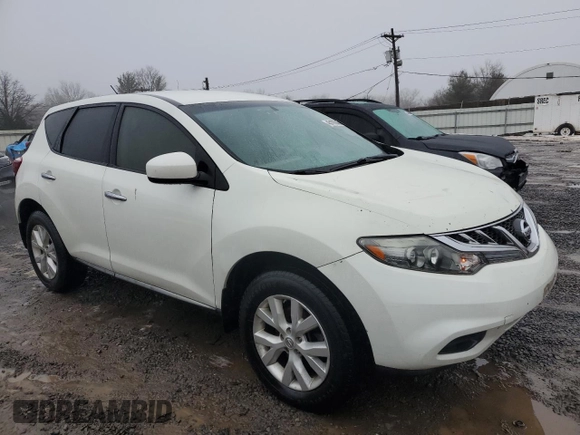 2013 Nissan Murano SL with VIN JN8AZ1MU5DW201560, listed as a Copart auction lot 45197645 with 141,242 mi miles and Clean Title. Bid and sale history available at carsss.com. Image 4.